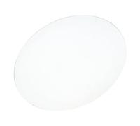 CLISPEED Copertura Frontale in Vetro Convesso Rotondo per Orologio da Parete Quadrante Trasparente 11 CM Diametro per Orologi a Cucù e Pendolo
