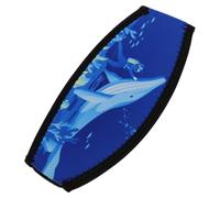CLISPEED Copertura Misure Blu Diverse Innovativo per Adatta e a in Design Cinturino Maschera Neoprene Snorkeling Immersioni Subacquee e Deep Diving
