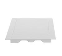 CLISPEED Copertura per Fori nel Muro in Plastica Autoadesiva 150x150 Mm, Pannello di Accesso per Pareti e Soffitti in Cartongesso, Sportello di Ispezione Idraulica per Bagno e Doccia,