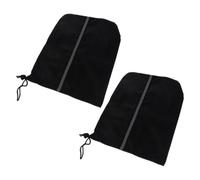 CLISPEED Coperture per Specchietti Retrovisori Auto 2 Pezzi Oxford Nero, Antipolvere e Resistenti, Facili da Installare per Esterno Automobilistico