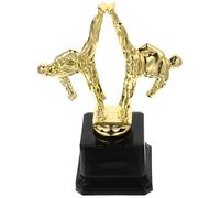 CLISPEED Coppa Taekwondo per Cerimonia e Concorso Difesa, Statuetta in Plastica per Premio e Festa della Scuola Primaria