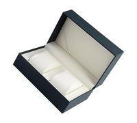 CLISPEED Coppia Di Orologi Astuccio Orologio Display Custodia Per Gioielli Contenitori Cassa Di Imballaggio Del Braccialetto Case Di Bracciale Custodia Per Orologi Pelle Sintetica
