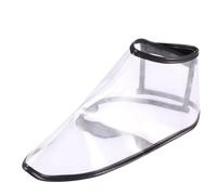 CLISPEED Copriscarpe da Parrucchiere in Silicone, Trasparenti e Rimovibili, Protezione per Scarpe Contro i Chioma, per Salone e Casa, Taglia S 37-39