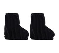 CLISPEED Copriscarpe da Skate in Velluto Elastico Nero Manicotti Protettivi per Scarpe da Pattinaggio Sul Ghiaccio e Roller Accessori per Protezione Stivali da Pattini Unisex