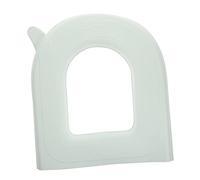 CLISPEED Cuscino Copriasse Wc Autoadesivo Pad Bagno in Eva Antifreddo e Traspirante Copertura Durevole Per Sedile Wc Verde U-shaped Riutilizzabile e Facile Da Pulire