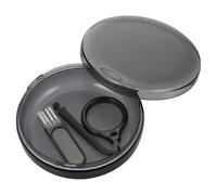 CLISPEED Custodia Portatile per Protesi Dentarie Antigraffio Scatola Compatta per Apparecchi Ortodontici Invisibili Contenitore da Viaggio per Fermo Custodia Salvaspazio per Uso