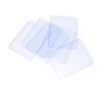 CLISPEED Custodie Protettive Trasparenti Doppio Strato in PVC per Foto e Carte da Gioco Set da 25 Pezzi Leggere e Resistenti per Conservazione Collezioni e Documenti di Viaggio