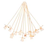 CLISPEED Diffusore di Aromi 12 Bastoncini Profumati in Legno Naturale per Aromaterapia senza Fuoco Accessori Decorativi per Ambienti Interni come Camera da Letto Soggiorno e Auto