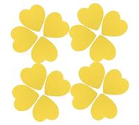 CLISPEED Dischetti Di Cotone Per Unghie a Forma Di Cuore 200 Pezzi, Salviette Struccanti Morbide Monouso Per Rimozione Smalto Semipermanente e Extension Ciglia, Per Manicure Casa e Viaggi