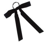 CLISPEED Elastici per Chioma Fiocco in Velluto Grande Accessorio Elastico per Ragazze Ornamento Portatile per Acconciature Quotidiane Feste e Viaggi