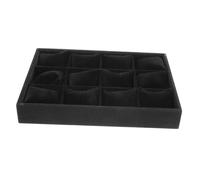 CLISPEED Espositore Orologi Con Imbottite Vassoio Porta Braccialetti e Orologi Organizer Da Armadio Viaggio Design Moderno e Pratico