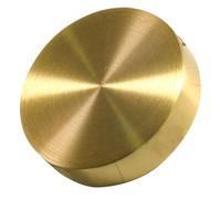 CLISPEED Fermacarte Rotondo in Ottone 5 CM per Calligrafia Manuale Accessorio Decorativo da Scrivania per Appassionati di Lettering e Calligrafia