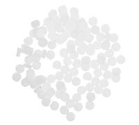 CLISPEED Fermagli per Orecchini in Silicone Trasparenti 100 Pezzi Cuscinetti Antiscivolo per Creazione di Orecchini Fai da Te e Accessori per Uso Quotidiano