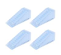 CLISPEED Fermaporta Blocca Porte Antiscivolo Senza Forare in Silicone 4 Pezzi per Uso Domestico e Ufficio per Ragazzo Ragazza e Animali