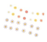 CLISPEED Ghirlanda Decorativa da 4 Pezzi a Forma di Margherita in Carta Riutilizzabile e Resistente allo Sbiadimento per Decorazioni Festa di Compleanno e Party