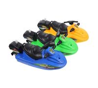 CLISPEED Giocattolo a Carica Per Vasca Da Bagno Motoscafo Giocattolo a Vento in Plastica Set Da 3 Pezzi Per Gioco in Piscina e Bagno