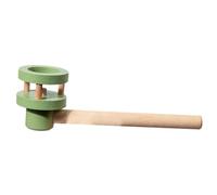 CLISPEED Giocattolo Pallina Galleggiante in Legno per Soffiaggio Divertente per Allenamento del Respiro e Controllo Stabile Gioco Interattivo per Ragazzi e Ragazze Verde