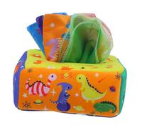 CLISPEED Giocattolo Sensoriale per Scatola di Tessuto Simulata Libro in Stoffa Lavabile per Sviluppo Motorio Fine Educativo e Interattivo per Ragazzo Ragazza e Piccoli