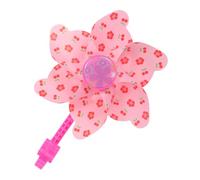 CLISPEED Girandola per Bici per Ragazzo Ragazza, Decorazione a Girandola Girevole Colorata Barra Curva Lunga, Accessori per Bici e Monopattini, per Decorare Manubrio e Rendere Divertente La Pedalata