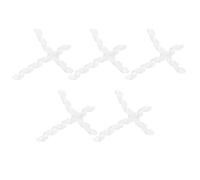 CLISPEED Guaina a Spirale Trasparente per Cavo Cambio e Freno Bici in Gomma Flessibile, Set da 10 Pezzi, Protezione AntiGraffio e Organizzazione Cavi per Uso Ciclistico