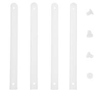 CLISPEED Guide per Cassetti Resistenti da 728 Pollici Accessori per Montaggio Binari Scorrevoli in Plastica per Mobili Interni come Credenze e Cassoni Installazione Rapida