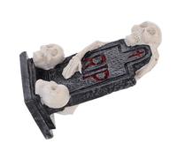 CLISPEED Halloween Mini Lapide in Resina Decorazione Teschio per Casa e Festa Soprammobile Creativo per Atmosfera Spettrale e Addobbi Halloween