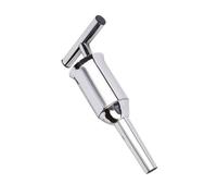 CLISPEED Insaccatrice Salsicce Manuale in Acciaio Kit Riempimento Tubo per Carne Strumento e Durevole per Cucina Domestica Adatto Manzo Maiale Tacchino Venison Facile da