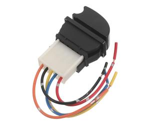 CLISPEED Interruttore Alzacristalli Automatico a 5 Pin con Cablaggio, Pulsante Elettrico Momentaneo per Finestrino Auto, Sostituzione Rapida per Veicoli, Camper e Officine di Riparazione