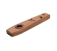 CLISPEED Kazoo Di Legno Fischietti Scorrevoli Flauto Scorrevole Strumento Musicale a Bocca Strumenti a Fiato Per Adulti Strumenti Per Wood Kazoo Per Musica Mini Kazo Picche Marrone