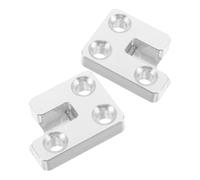 CLISPEED Kit 2 Cerniere a Chiusura Lenta per Coperchio Pianoforte Verticale in Acciaio Rinforzato con Gancio Ammortizzato, Accessori per Pianoforte, Meccanismo di Chiusura Delicata