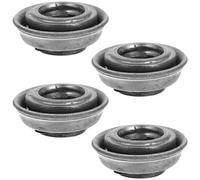 CLISPEED Kit 4 Cuscinetti in per Anteriore Sedia a Cuscinetto Sterzante a Rulli per Ruote Scooter e Deambulatore Ricambio per Mozzo Supporto Stabile e Manovrabilità Scorrevole