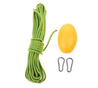 CLISPEED Kit Ancora Galleggiante per Kayak e Imbarcazioni con Corda in Nylon Resistente Boa Gialla e Verde per Ancoraggio Compatibile con Yacht Kayak e Barche Gonfiabili Accessorio