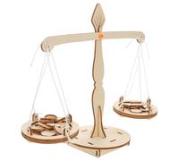 CLISPEED Kit Scientifico per Bilancia a Leva 5 Pezzi Set Esperimenti Stem Portatile Materiali Completi per Attività Educative e Gioco di Stabilità Matematica a Casa e Scuola