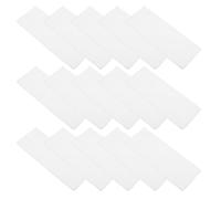 CLISPEED Kit Segnalibri Punto Croce Vuoti in Cotone 15 Pezzi 7x19 Cm Tessuto Ricamabile Lavabile per Ricamo Fai da Te Segnalibri Originali Creativi e Regali per Appassionati di