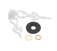CLISPEED Lancette Precise per Orologio a cucù Bianche Dado di Guarnizione, Kit di Ricambio per Orologi da Parete, Accessori per Riparazione Fai da Te in Casa e Soggiorno