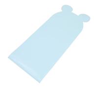 CLISPEED Lavagna Bianca Adesiva Riutilizzabile a Forma di Orecchie in Schiuma Rimovibile, Cancellabile a Secco per Casa e Aula, Design Decorativo Unico