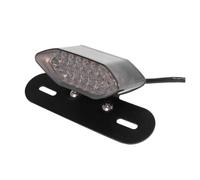 CLISPEED Luce Posteriore LED per con Indicatore Lampada Retro Vintage Nera Sostituzione Duratura e Bassa Consumo Energetico Adatta per Modifiche Motorbike