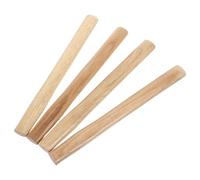 CLISPEED Manico in Legno per Martello 35 CM Set da 4 Pezzi Manico Utensile della Mazza per Riparazione Fai da Te Uso Domestico e Officina