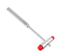 CLISPEED Martelletto Neurologico Professionale Due Teste Strumento Portatile per Esami Clinici e Sensoriali Design Ergonomico per Massima Precisione e Comfort Del Paziente