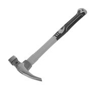 CLISPEED Martello Multifunzionale Doppia Testa con Claw Magnetico Manico Antiscivolo Ergonomico Massello per Carpenteria Falegnameria e Uso Domestico