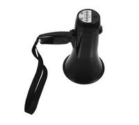 CLISPEED Megafono Portatile e con Funzione Registrazione Megafono Multifunzione per Sport Sicurezza e Avvisi Bullhorn per Manifestazioni e Emergenze Colore Batterie