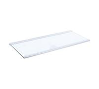 CLISPEED Mensola in Vetro Temperato per Frigorifero 37x15 Cm, Ripiano di Precisione Versatile per Cucina e Libreria, Accessorio Pratico per Organizzare Spazi