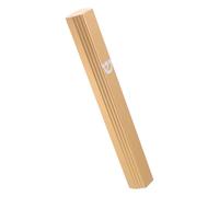 CLISPEED Mezuzah Case in Alluminio con Supporto Adesivo Senza Custodia per Pergamena Benedizione Ebraica Accessorio Judaica per Porta di Casa Resistente e Facile da Installare