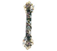 CLISPEED Mezuzah in Metallo Retro con Scrittura Sacra Decorazione Religiosa Leggera in Design Antico Dimensioni Compatte e Facile da Installare