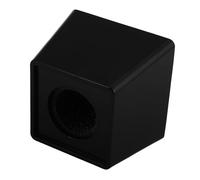 CLISPEED Microfono Portatile Per Interviste Supporto in Abs Resistente Design Versatile Per Discorsi e Registrazioni Bandiera Per Facile Identificazione Leggero e Portatile