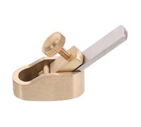 CLISPEED Mini Pialla Manuale per Liutaio in Ottone da 8 MM Impugnatura Ergonomica per Tastiera Violino, Strumento Portatile per Riparazione e Costruzione di Violini