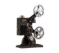 CLISPEED Modello di Proiettore Vintage, Proiettore Cinematografico Modello, Proiettore per Film in Resina Stile Vintage Modello, Stile Vintage Desktop Artigianato Decorazione Domestica