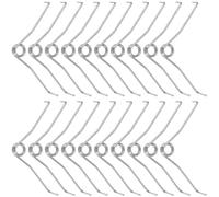 CLISPEED Molle di Ricambio in Acciaio Inox 20 Pezzi per Cesoie da Potatura Primavera per Potatori Manuali in Orto e Frutteto