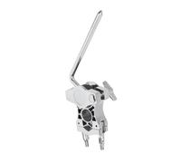 CLISPEED Morsetto Struttura in Barra Tonda per Tamburo Completamente Regolabile in Lega Argento per Supporto Melody Drum e Cow Bell