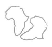 CLISPEED Orecchini Donna Mappa Africa in Orecchini Statement Unici e Moderni Per Look Etnico e Fashion